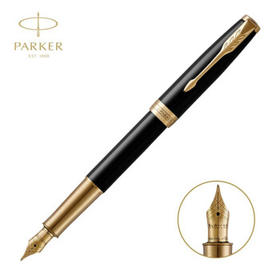 派克卓尔纯黑丽雅墨水笔