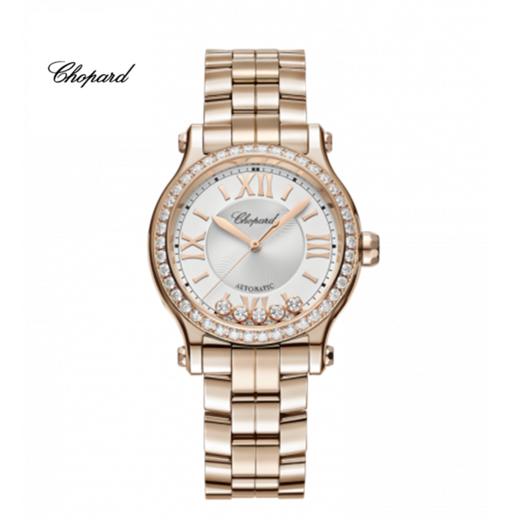 萧邦 Chopard HAPPY SPORT 自动上链玫瑰金腕表 275378-5004 商品图0