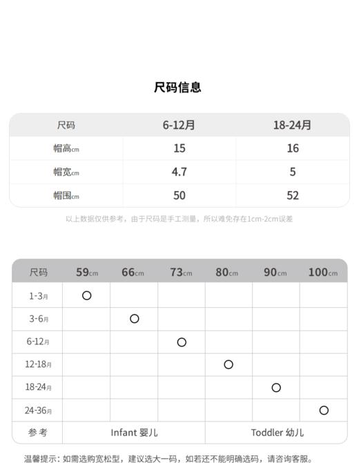 江南布衣婴童 22年春装新品帽子  XM1K42110 商品图5