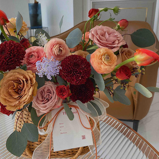 复古卡布提篮 · 花篮 商品图2