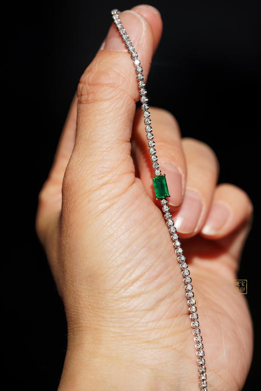 沃顿绿祖母绿手链 商品图4