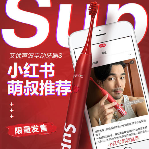 荷兰艾优APIYOOSUP声波情侣全自动牙刷JQR 商品图1