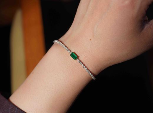 沃顿绿祖母绿手链 商品图6