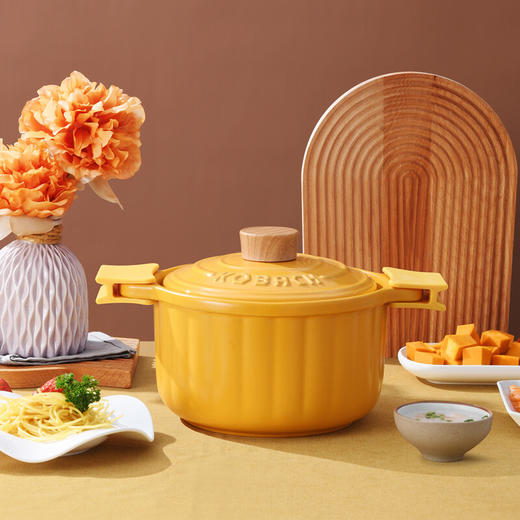 康巴赫 南瓜陶瓷煲3.5L  JQR 商品图5