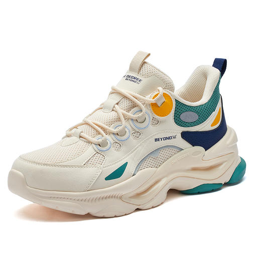 361度复古老爹鞋男2022春季新款男鞋休闲鞋网面透气运动鞋572216763 商品图1