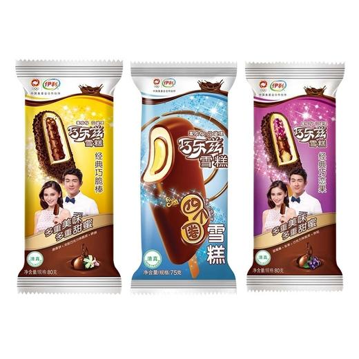 35支伊利巧乐兹四个圈雪糕冰淇淋巧克力脆皮巧恋果巧脆棒冷饮正品 商品图1