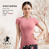壁虎瑜伽【2202SY149】圆领瑜伽短袖（无胸垫）清仓不退不换 商品缩略图0