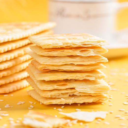 海玉苏打饼干2KG整箱千层梳打香葱芝麻味饼干散装零食混装多口味 商品图0