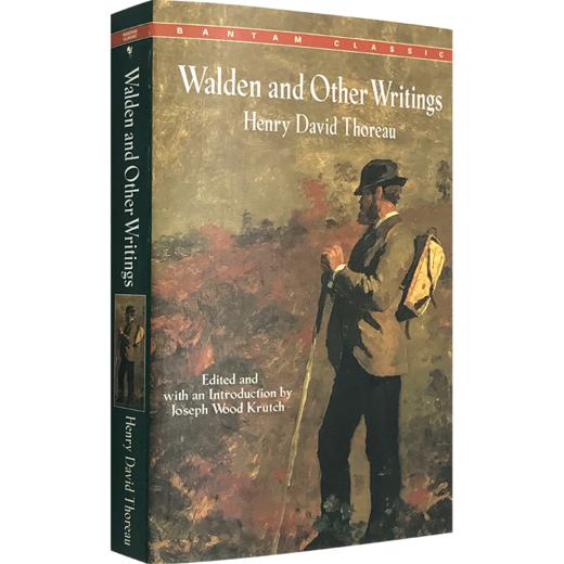 正版 瓦尔登湖 英文原版 Walden and Other Writings 梭罗作品集 英文版文学小说 进口书籍 商品图1