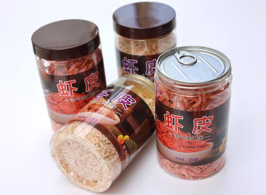 东山岛双虾皮组合 150g白虾皮+150g南极磷虾 商品图2