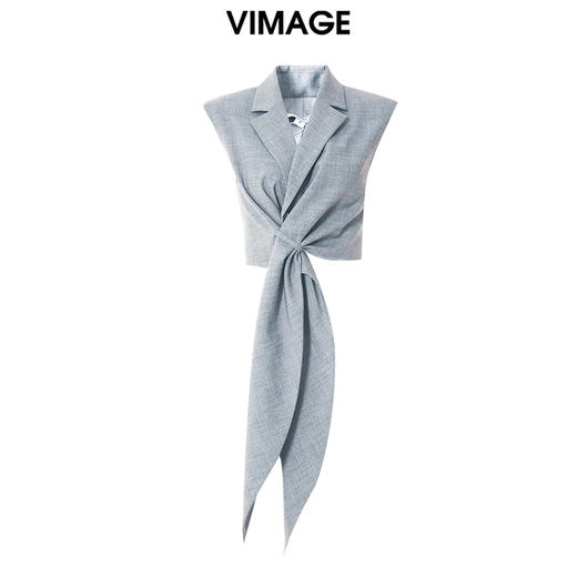 VIMAGE/纬漫纪春夏新款洋气时尚百搭显瘦短款外套女V1703315 商品图5