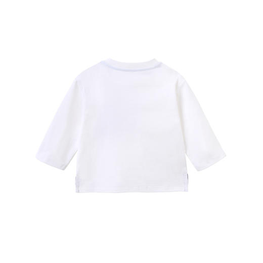 英氏男童春秋长袖纯棉T恤圆领休闲套头上衣22春YRTAJ12099A 商品图1