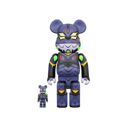 【现货】收藏系列 Be@rbrick 400%系列 新世纪福音战士 13号机 商品图0