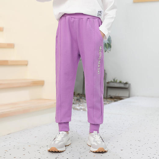 朱两只男女童休闲春款运动卫裤（两条任选） 商品图3