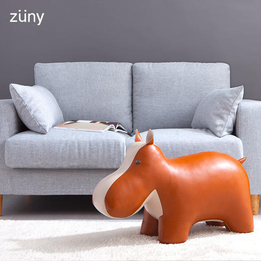 Zuny  超大款 河马 黄褐色 商品图3