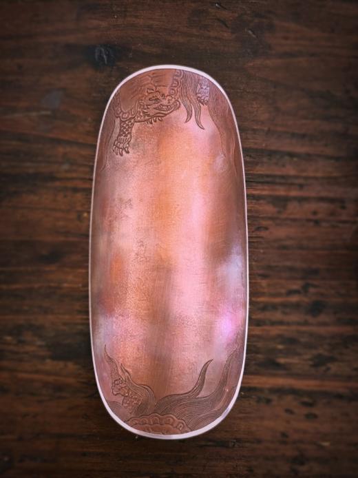 华艺银坊 茶则系列 纯银999包紫铜 纯手工錾刻包镶 商品图4