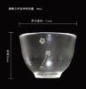 华艺银坊 踏梅五件套 家用会客茶杯 办公室会客茶杯 水晶无铅玻璃杯 加纯银990 商品缩略图2