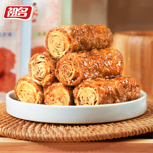 【第3份0元】祖名甑豆卷豆干怀旧休闲食品零食小吃豆腐干105g 商品图11