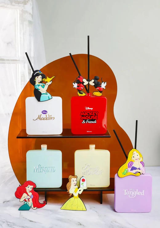 Disney迪士尼香薰香氛香水摆件(红色瓶米奇款)仅1瓶 商品图3