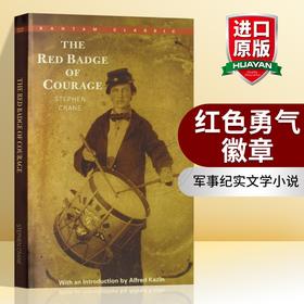 正版 红色勇气徽章 英文原版 The Red Badge of Courage 英文版军事纪实文学小说 进口英语书籍