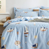 【幸运土猫】宅中喵如茉全棉纯棉猫三四件套件柔软被套原创设计 商品缩略图0