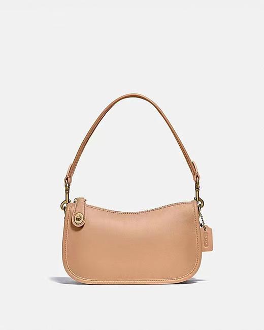 【直播】COACH 迷你尺寸腋下包 自然色 商品图0