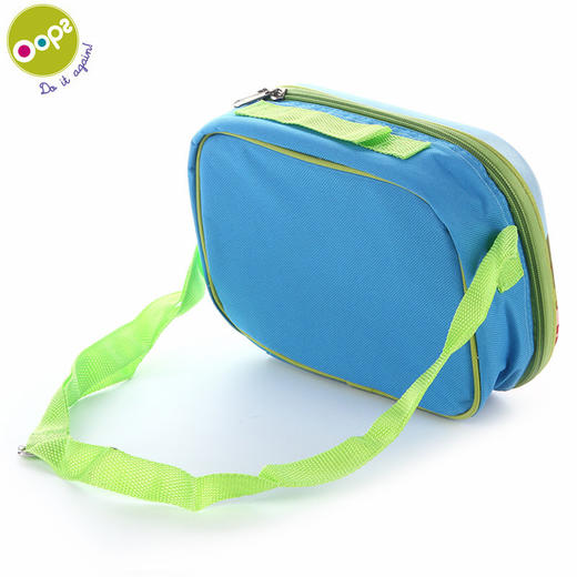 瑞士Oops 儿童时尚单肩斜挎包 潮宝宝男女童幼儿园小书包 小公主小王子休闲包 猫咪 商品图5