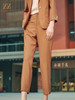 佐尔美春季新款通勤气质西装裤休闲显瘦长裤女E21KC15 商品缩略图0