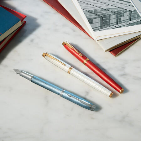 派克IM白/金夹墨水笔 商品图1