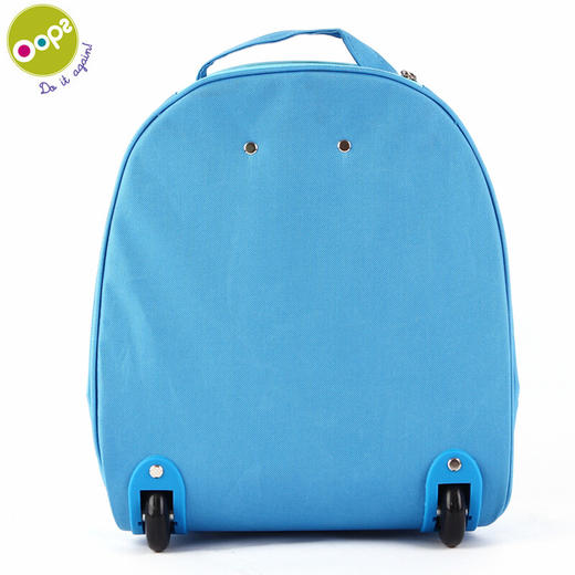 瑞士Oops 拉杆书包 儿童上学旅游 拉杆软箱 浅蓝色 商品图2