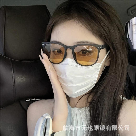 黛唯梵2022新款可折叠墨镜女TR90偏光防紫外线焦下同款蕉下太阳眼镜男 商品图3