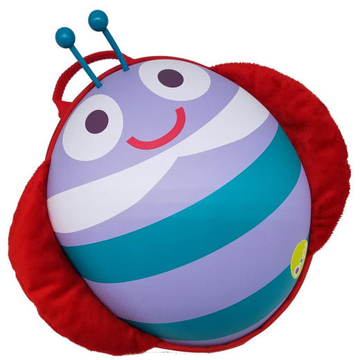 瑞士Oops 儿童圆形包包卡通可爱幼儿园书包男女童超轻双肩背包2岁3岁4岁5岁6岁宝宝 双肩背包-瓢虫 商品图1