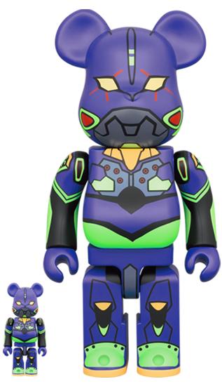 【现货】收藏系列 Be@rbrick 400%系列 新世纪福音战士 初号机 商品图1