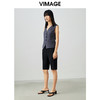 VIMAGE/纬漫纪夏季新款时尚修身百搭高腰短裤女V1705318 商品缩略图1