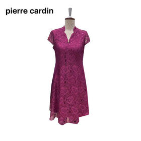 皮尔卡丹女装夏季新款通勤礼服款修身连衣裙P1283D1120Z0
