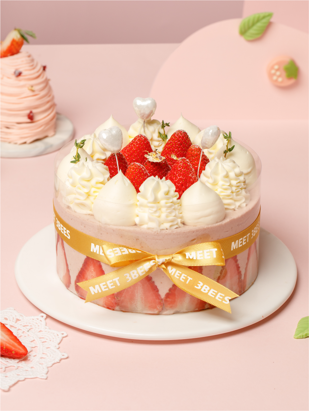 草莓天使（每天空运的丹东牛乳草莓制作，配方升级）