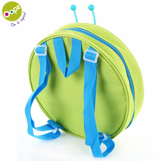 瑞士Oops 会发光的宝宝背包 卡通可爱 幼儿园大中小班男女童双肩书包 轻便旅游休闲 绿色 商品图4