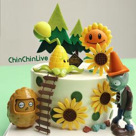 植物大战僵尸蛋糕