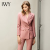 粉色白条纹都市时尚职场套装白领西服西装套装CP10334 商品缩略图4