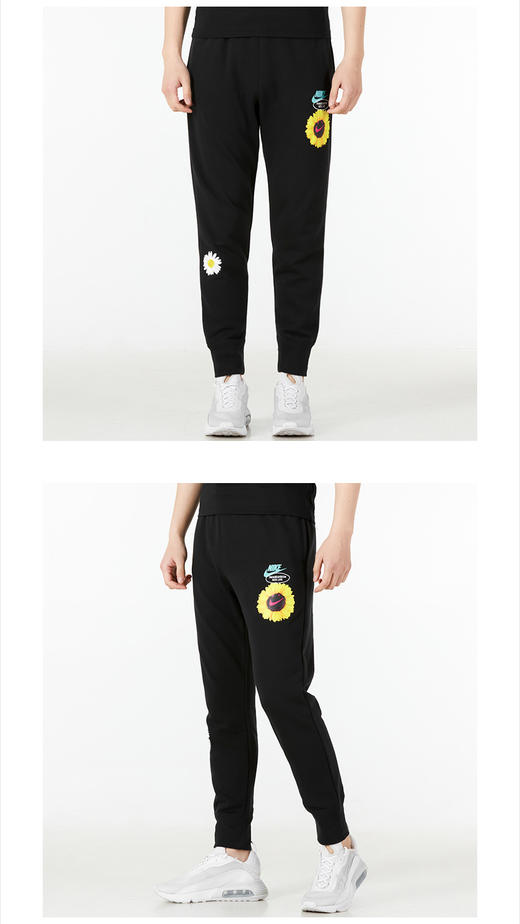 NIKE耐克裤子男装 2022春季新款运动裤官方舰店跑步训练卫裤健身透气束脚裤宽松舒适长裤保暖休闲裤 DM5013-010 商品图0