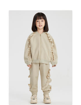 江南布衣婴童 22年春装新品 无帽开襟卫衣  1M1420280