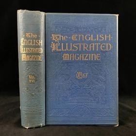 1896年10月-1897年3月 英国插图杂志 数百幅插图 漆布精装16开