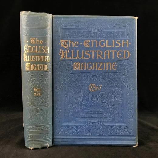 1896年10月-1897年3月 英国插图杂志 数百幅插图 漆布精装16开 商品图0