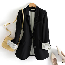XYFS6281 西装外套女2022春装新款小个子设计感休闲西服上衣