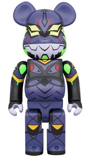 【现货】收藏系列 Be@rbrick 400%系列 新世纪福音战士 13号机 商品图2