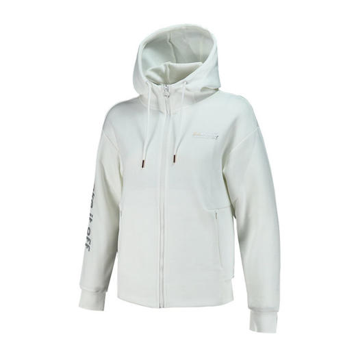 361度综训女装运动上衣新品2022春季女士连帽开襟卫衣562214007A 商品图1