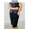 VIMAGE/纬漫纪夏季新款时尚修身百搭高腰短裤女V1705318 商品缩略图3