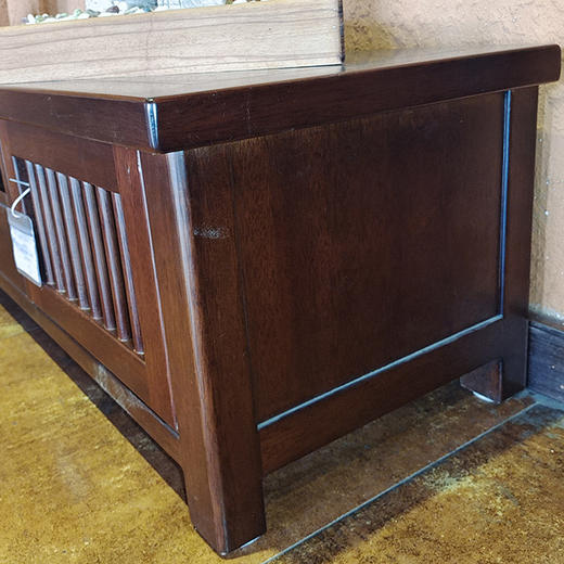 海棠木双抽双门电视柜 商品图1