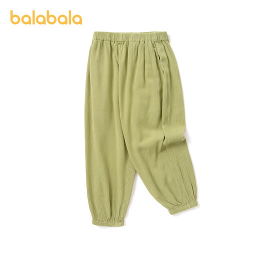 巴拉巴拉身高73-130裤子宝宝儿童夏装2022新款防蚊防晒女童束脚长裤-TDS 商品图3