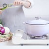 【外运团 每周一发货】易锅丨山雾紫韵味珐琅锅 光滑内壁 坚固耐用（赠送同款17cm煎盘） 商品缩略图3